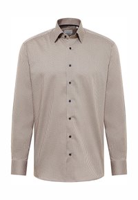 Eterna BAUMWOLLHEMD - MODERN FIT - Hemd - dunkelbraun