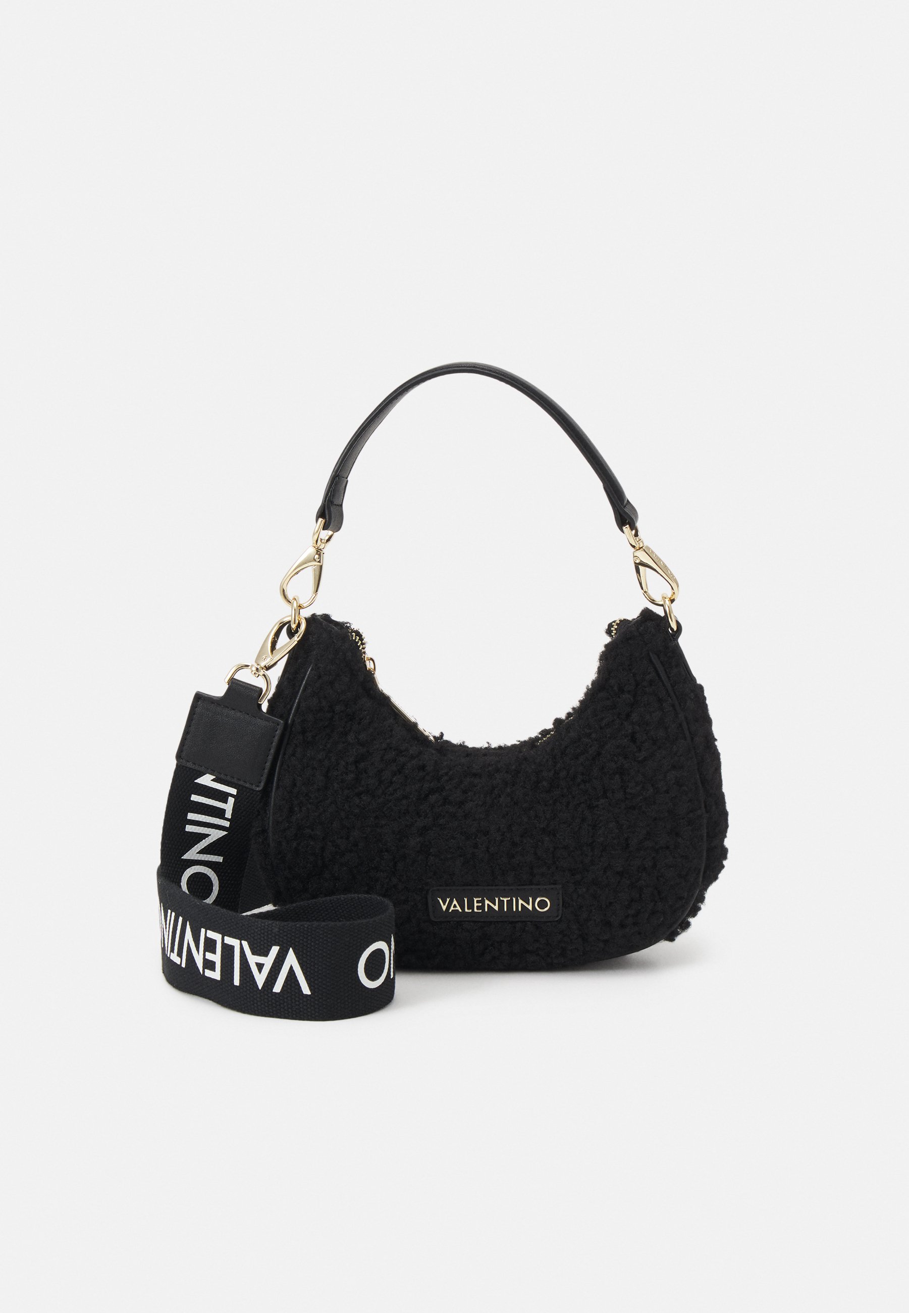 Valentino - Bigs - Borsa a tracolla in stile bisaccia bianco sporco