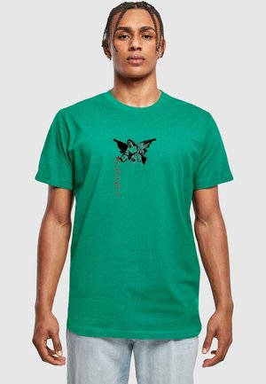 BANKSY-HEARTS - T-Shirt print - forest green