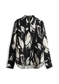 REGULAR FIT - Hemdbluse - black