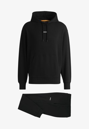 BOSS, WESMALLHOOD SET - Trainingspak - black one