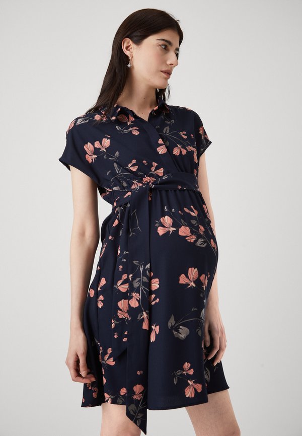 VMMNEWHALLIE SHORT DRESS  - Shirt dress - night sky2