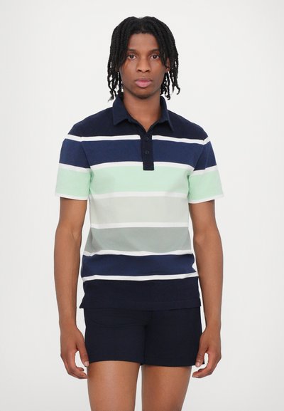 Ron Dorff TENNIS STRIPED WAIST - Short - navy