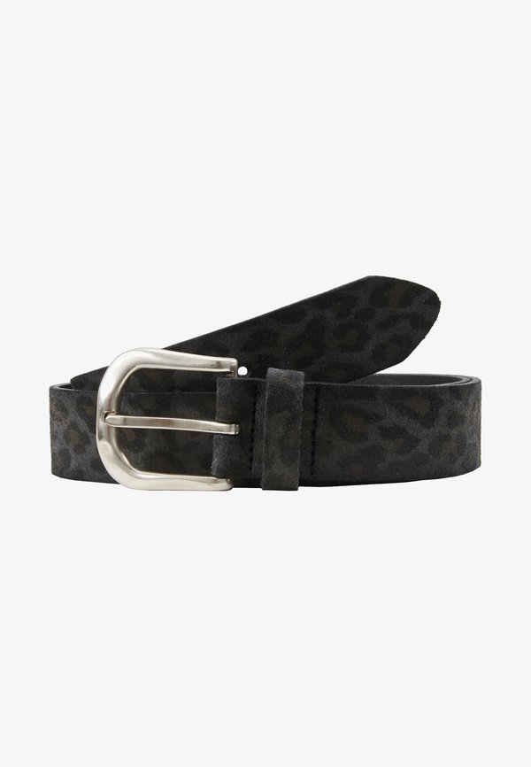 LEATHER LEO BELT - Belt - gray2