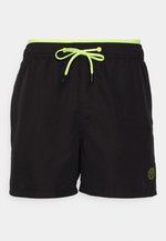 Jack & Jones JPSTMAUI JJSWIM DOUBLE LOGO - Short De Bain - Navy/bleu Marine