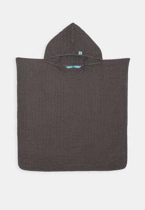 PONCHO WITH WINDOW PACKAGING - Ručník - anthracite