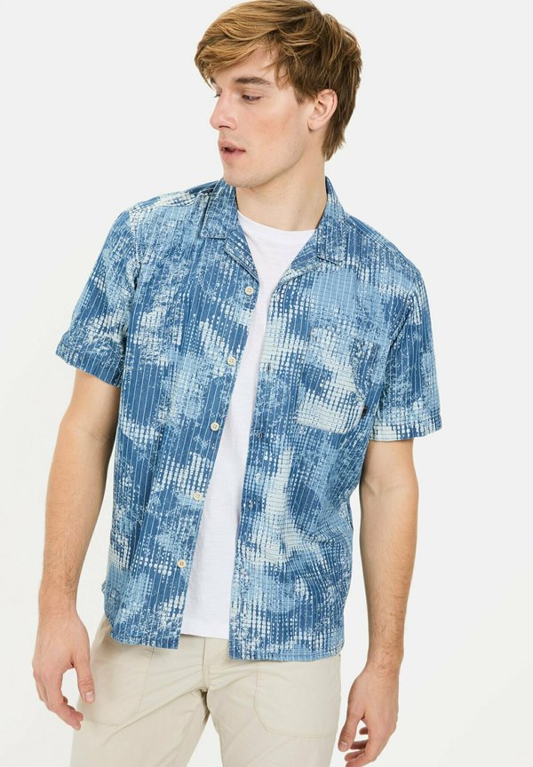 KURZARM MIT ALLOVER-PRINT - Hemd