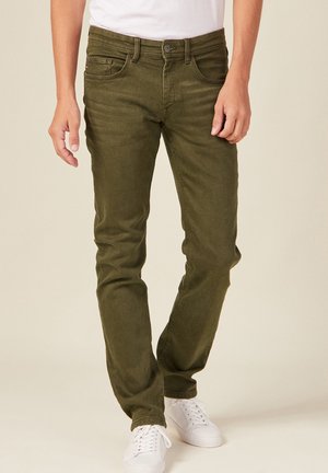 Jeans a sigaretta - khaki