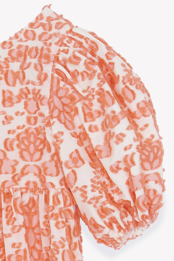 ROBEAB - Day dress - corail2