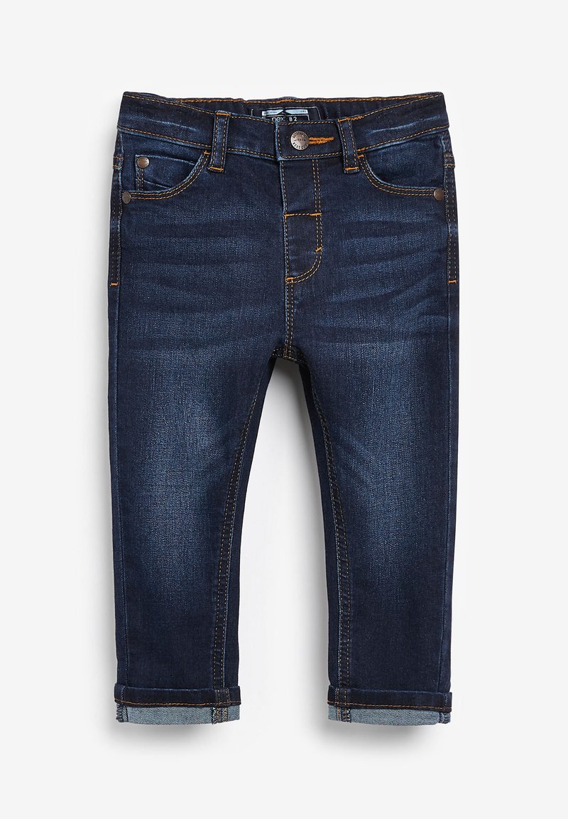 Next Ravne kavbojke - dark-blue denim