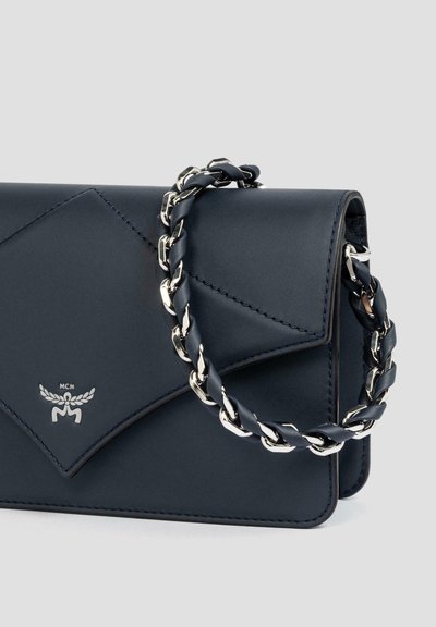 MCM DIAMOND AUS SPANISCHEM - Sac bandoulière - navy blue