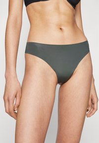 Björn Borg PERFORMANCE THONG 3 PACK - String - brown/grey/pink