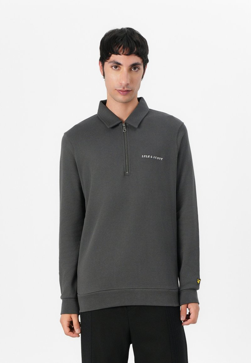 Lyle & Scott Sweater donkergrijs