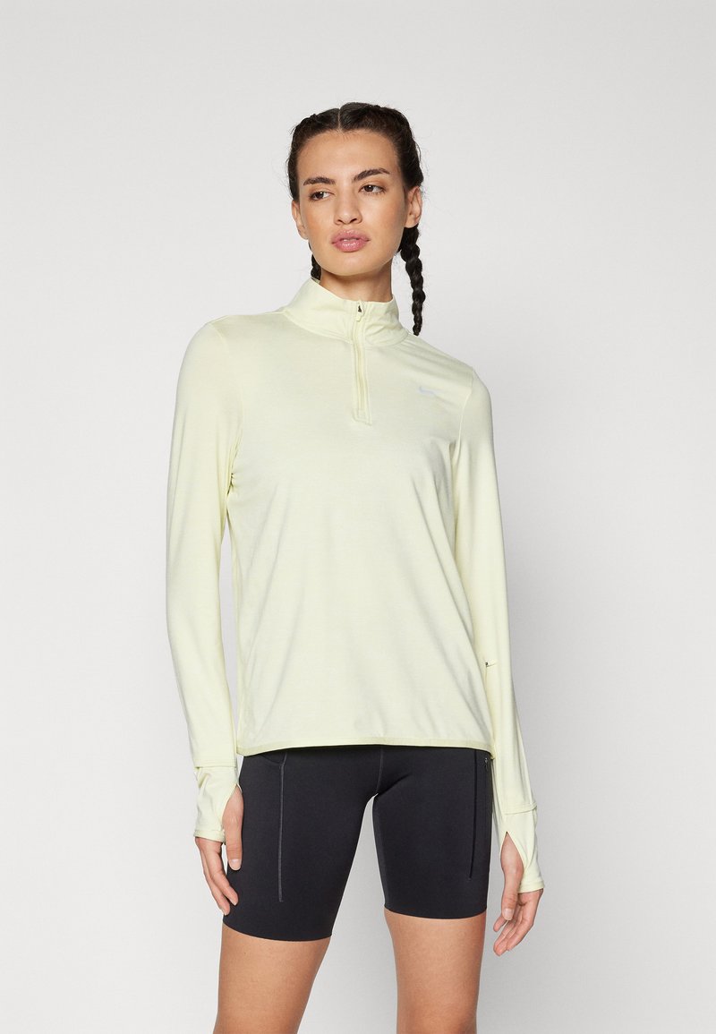 Nike Performance SWIFT - Top dugih rukava - life lime/white/reflective silver