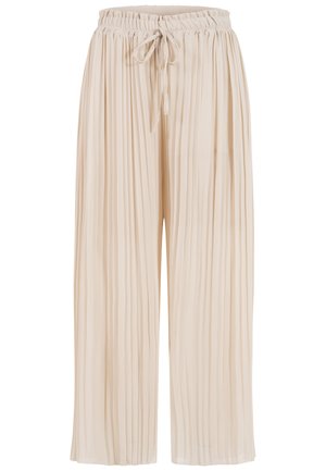 Cloud 5ive, PLISSEE CULOTTE PANTS - Pantalones - beige