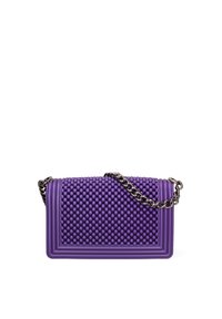 Marc Ellis Handtas - purple and silver