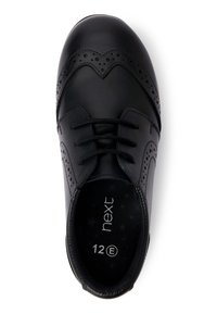 Next Narrow Fit Lace-Up Brogues - Šněrovací boty - black