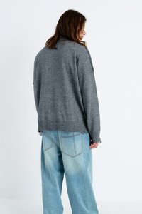 The Ragged Priest DIRECTION - Jumper - acid wash black