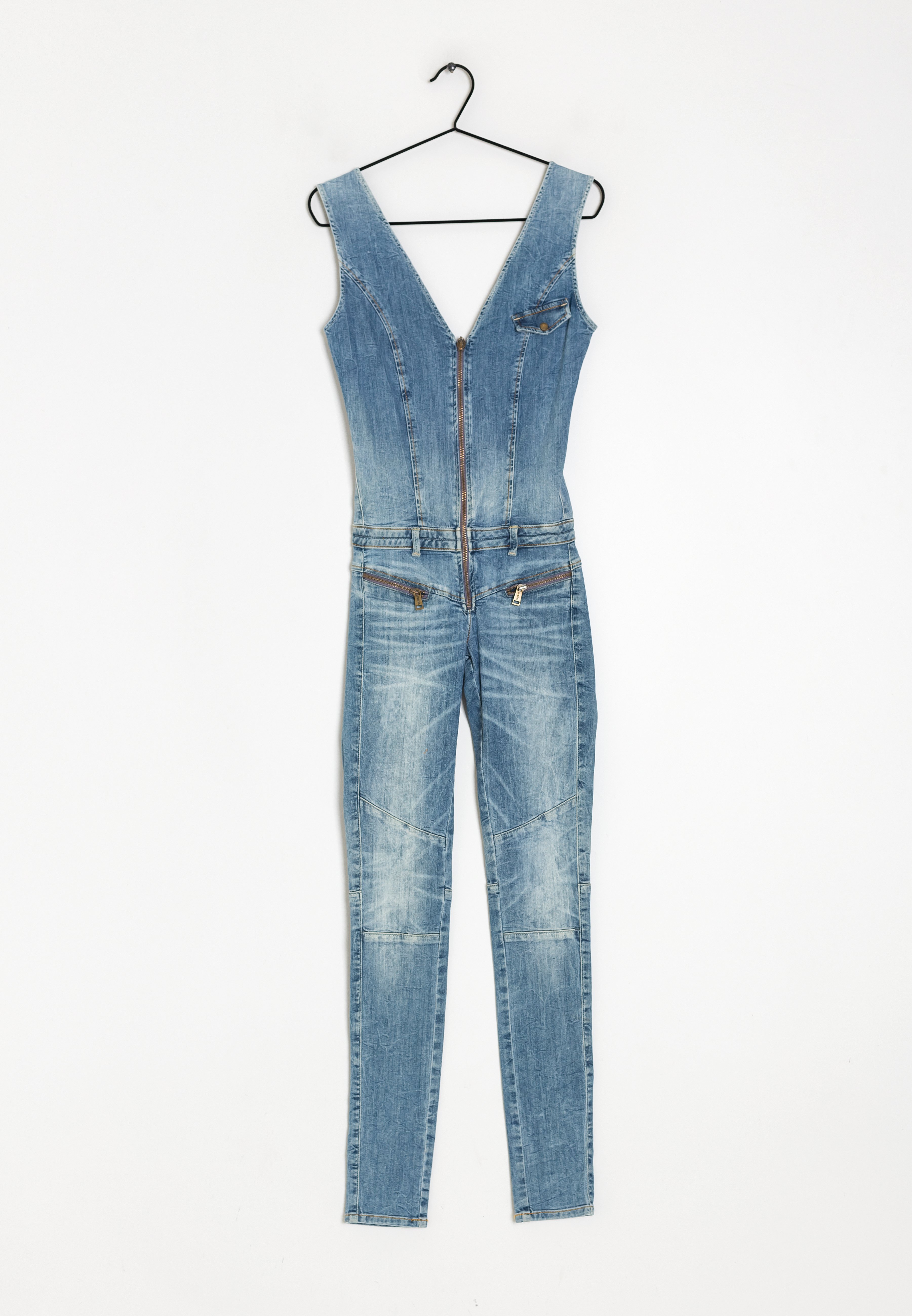 Guess Tuta jumpsuit - blue/blu denim - Zalando.it