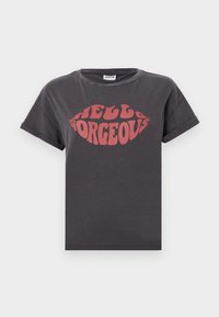 NMBOHDI GABY - T-shirt imprimé - obsidian