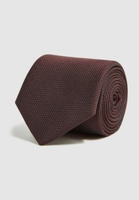 Reiss CEREMONY TEXTURED - Kaklasaite - burgundy