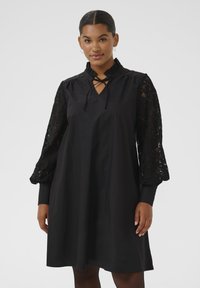 Kaffe Curve MYNTHIA  - Hverdagskjole - black deep