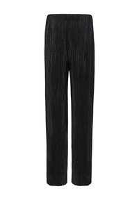 s.Oliver WIDE LEG - Trousers - schwarz
