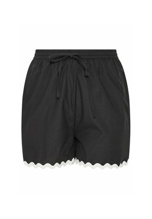 Yours Clothing, PLUS SIZE CASUAL SHORTS - Short - black