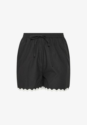 Yours Clothing, PLUS SIZE CASUAL SHORTS - Short - black