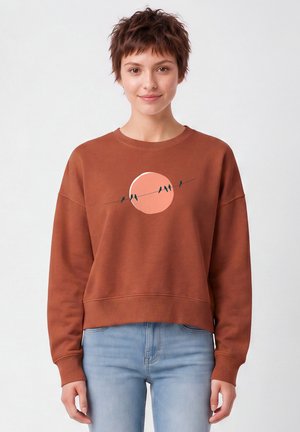 watapparel, COUNTRYSIDE 01 - Sweatshirt - heritage brown