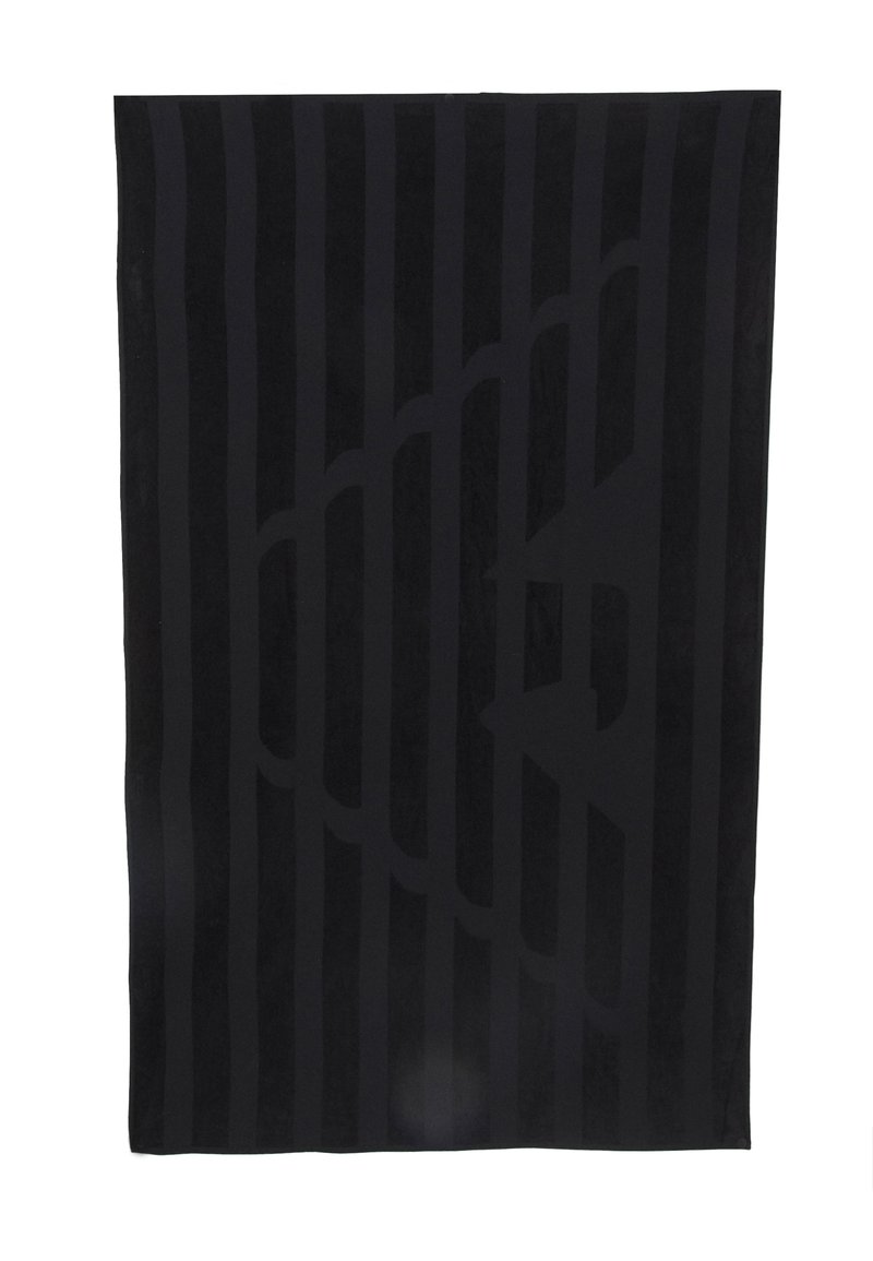 Emporio Armani - TOWEL BEACHWEAR - Serviette de plage - black, Agrandir