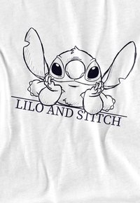Disney LILO AND STITCH RELAX  SKETCH - Print T-shirt - white