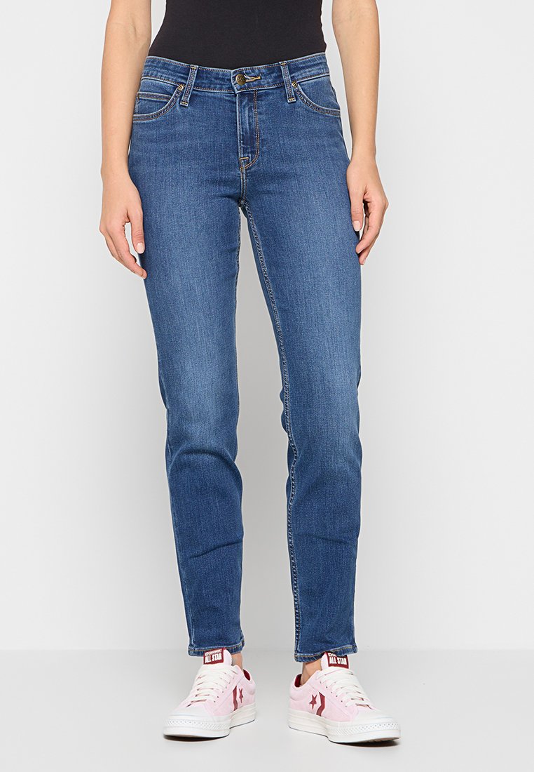 Lee Straight leg jeans blauw denim/bluedenim