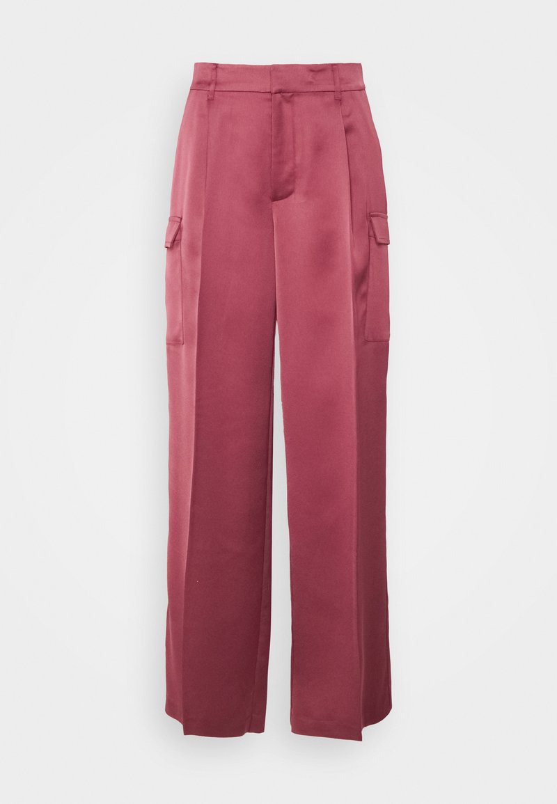 DKNY Broek bordeauxrood