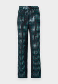 ONLDANA MIRROR WIDE PANTS - Pantaloni - black