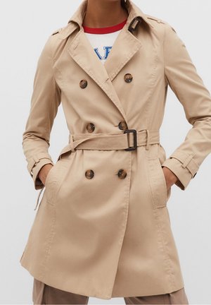 Stradivarius Trench - stone