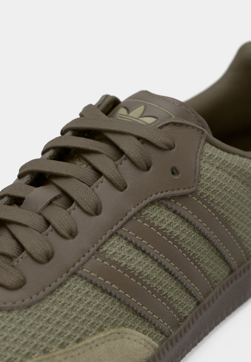 adidas Originals SAMBA OG UNISEX - Trainers - orbit green/cargo brown/olive  - Zalando.ie