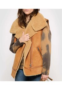 Serge Pariente CHRISTELLE - Veste sans manches - tobacco