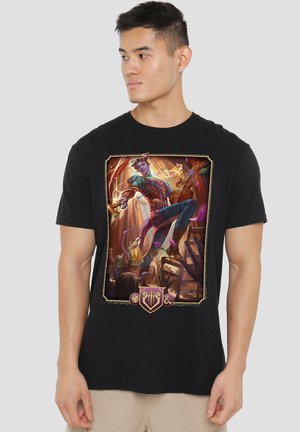 DUNGEONS DRAGONS - BARD KEY ART - Print T-shirt - black