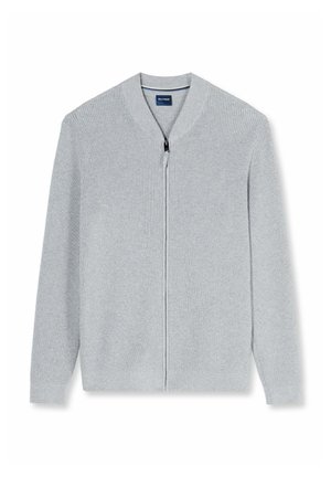 OLYMP, OLYMP CASUAL STRICK, STRICKJACKE - Bomberjacke - grau