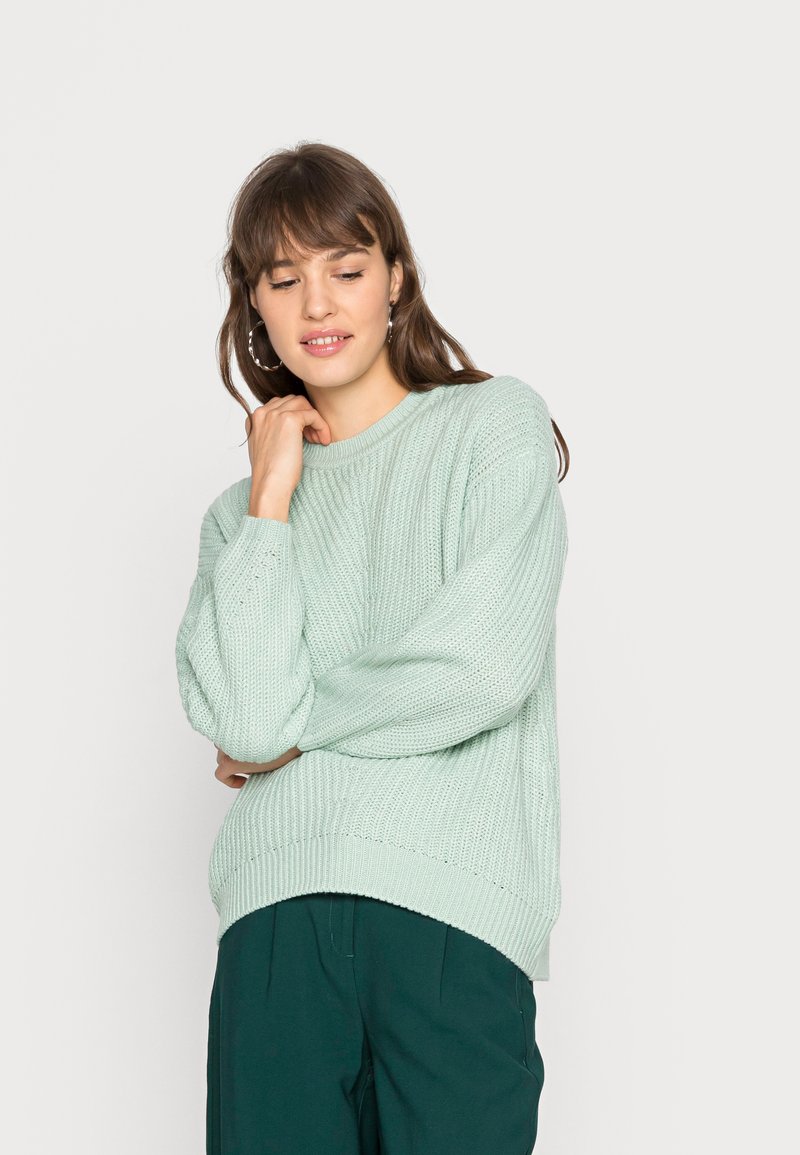 Damen Strickjacken | ONLY NILA Strickpullover harbor gray/grün - RE32928 Damen Strickjacken | ONLY NILA Strickpullover harbor gray/grün - RE32928
