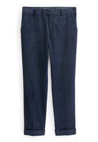STANDARD FIT CORDUROY - Ülikonnapüksid - navy blue