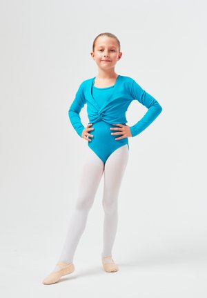 Tanzmuster BALLETT TOP MIA LANGARM - Top - petrol