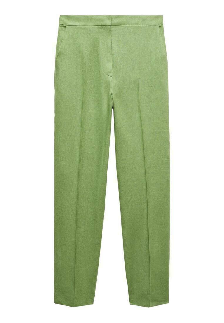 Mango Broek groen Mango Broek groen