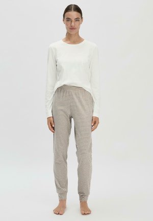 SCHLAF - Pyjama bottoms - taupe