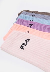 Fila TENNIS SOCKS UNISEX 6 PACK - Meias - pion/roseberry/violet/sky blue/ bubble gum/latte
