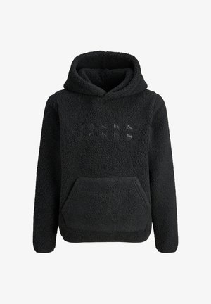 Pulover iz flisa - schwarz