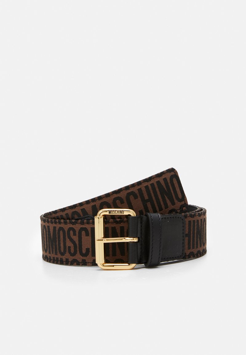 MOSCHINO BELT Belt brown/black Zalando.co.uk