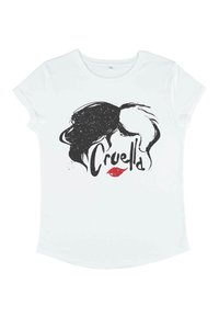 Disney DNCA SIMPLY CRUELLA - Triko s potiskem - white