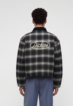 Dickies, TAYLOR FLANNEL JACKET - Veste mi-saison - black